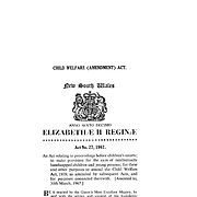 Child Welfare (Amendment) Act 1967